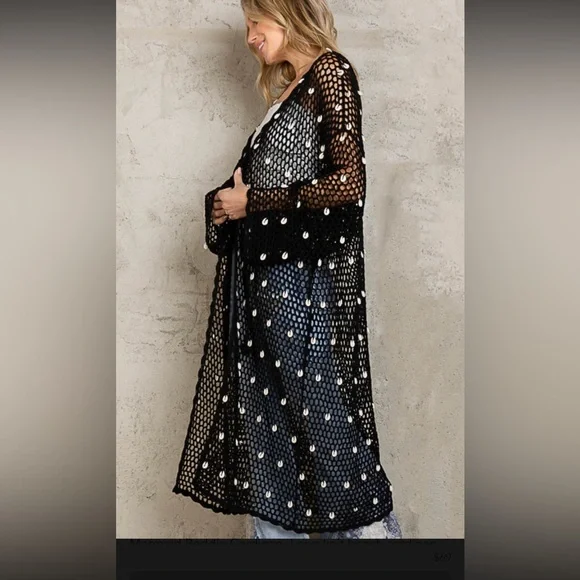 POL SHELL CARDIGAN - Picture 3 of 13